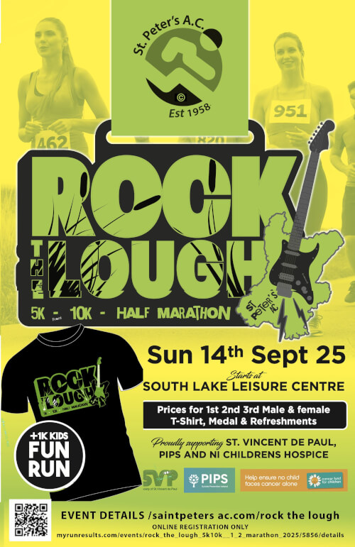 Rock the Lough 5k,10k and Half Marathon 2025